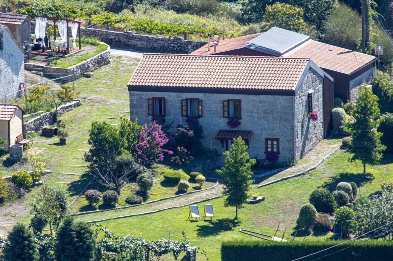 A Cantaruxa Maruxa Turismo Rural Mondariz Bagian luar foto
